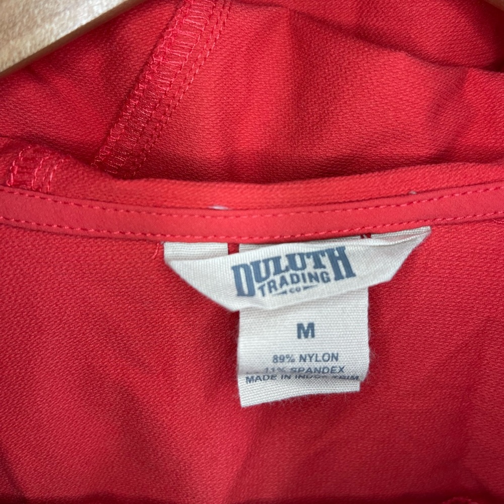 Duluth Rain jacket coral orange Medium perfect condition - Picture 4 of 10